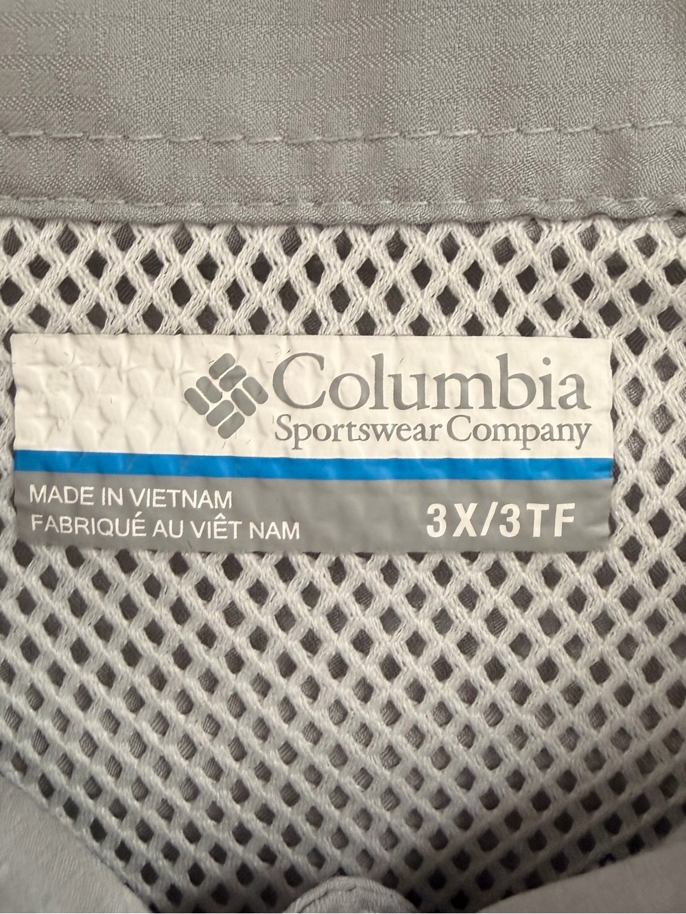 Dallas Cowboys Columbia PFG Omni-Shade Fishing Shirt Gray 3X Big Tall - Picture 7 of 9